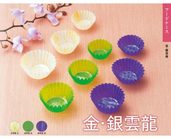 フードケース　銀雲龍　緑　5F